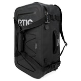 RTIC Ultra Dry Duffle Pack, Waterproof Outdoor Backpack Floating Bags for Hiking, Travel, Camping, Boating, Backpacking, 60L, Black & Graphite