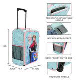 Bioworld Frozen Anna & Elsa Blue 18" Pilot Case