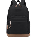 abshoo Basic School Backpack for Middle High School Bookbag for Teen College Backpacks Travel Daypack (Black)