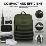 Wrangler Tradesman Backpack, Water Resistant Casual Daypack for Travel Work School, Unisex Laptop Backpack with Notebook Sleeve