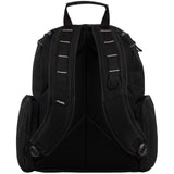 FUEL Oversized Wide Mouth Backpack with Multiple Compartments, Large Storage for Hiking, Work, Classroom, and Traveling - Grey Trim