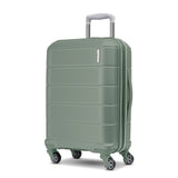 American Tourister Stratum 2.0 Expandable Hardside Luggage with Spinner Wheels, Carry-On, Jade Green