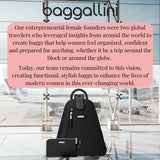 Baggallini Metro Backpack with RFID Phone Wristlet - 9x11 Convertible Sling Bag for Women with Adjustable Shoulder Straps