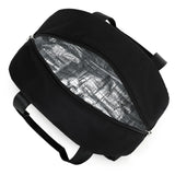 abshoo Lunch Bag for Women Girls Reusable Tote Lunch Bags Insulated Lunch Bag for School Work Picnic Travel (Black)