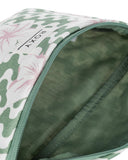 Roxy Women's Sling Bag | Crochet | Woven | Fanny Pack | Waist Bag | Travel | Beach | Vacation | Natural, Vanilla Smoothie - Basil Party Waves