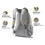 High Sierra Loop Backpack, Travel, or Work Bookbag with tablet sleeve, One Size, Black