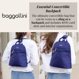 Baggallini Essential Convertible Backpack