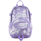 Eastsport Multi-Purpose Millennial Tech Carry On Luggage Weekender Casual Daypack Backpack Bag, Purple Camo