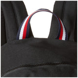 Tommy Hilfiger Mens Jackson Canvas Backpack, Black