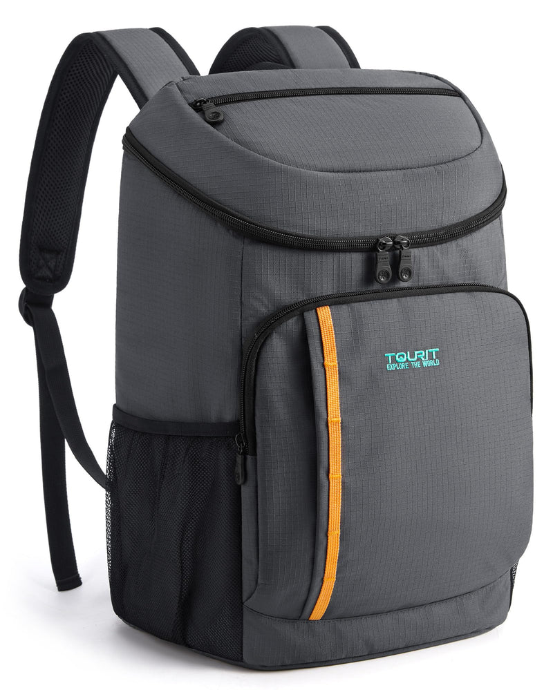 TOURIT Cooler Backpack Insulated 30 Cans, Lightweight Leak Proof Travel Cooler Bag, Soft Waterproof Backpack Cooler for Men Women, Camping Hiking Beach Travel Picnic