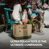 RTIC Ultra-Tough Tote Bag, Waterproof for Beach, Pool, Towel, Grocery, Shopping, Camping, Picnic, Travel, Boat, Heavy-Duty, Puncture Resistant, Large, Trailblazer