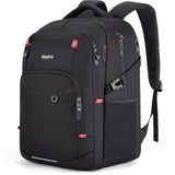 Velaybor 40L Expandable Laptop Backpack, Anti-thief Travel Backpack, Airline Approved Business Waterproof Carry on Luggage, Fits 15.6
