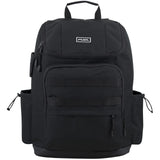 FUEL Multi-Pocket Cargo Backpack with High Capacity Top-Loader Entry, Black