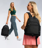 Uselike Gym Backpack for Women Men, Lightweight Gym Bag with Shoe Compartment, Waterproof Workout Backpack with Wet Pocket