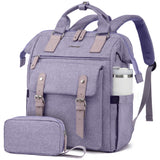 LOVEVOOK Laptop Backpack for Women, 15.6 Inch Teacher Nurse Bag Work Travel Computer Backpacks Purse, College Bookbag for School, Water Resistant Daypack, 15.6 inch