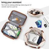 Joyway Luggage Set 7 Piece Suitcase Sets with Spinner Wheel,Hardside Expandable Travel Laggage with TSA Lock (18/20/24/28 White
