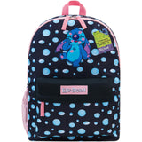 Disney Stitch Backpack for Girls Teens School Bag Kids Book Bag School Supplies Gifts (Black)
