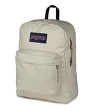 JanSport SuperBreak Plus Backpack with Padded 15-inch Laptop Sleeve and Integrated Bottle Pocket - Spacious and Durable Daypack for Work and Travel - Moon Mist