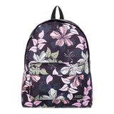 Roxy Women's Sugar Baby Backpack | Travel |Vacation | Work | Everyday Carry | 16L Capacity - Anthracite Sunny Floral Swim