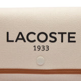 Lacoste Women's Flap Crossover Crossbody Bag, Natural Tan, One Size