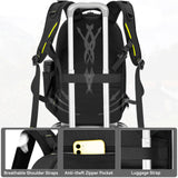 Camera Backpack, Hardshell DSLR Photography Camera Bag with Rain Cover, Waterproof Hard Shell Camera Case with Tripod Holder & 15.6" Laptop Compartment Compatible with Canon/Nikon/Sony/DJI Mavic Drone