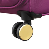 It Luggage Glimmering 22" Softside Carry-On 8 Wheel Expandable Spinner, Amaranth