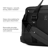 Travelpro Altitude Day-to-Day Duffel 26L, Water Resistant, Work, Business, Men and Women, Jet Black