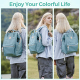 Himawari Laptop Backpack for Women & Men - Travel Backpack With USB Charging Port, Water Resistant, College & School Bag