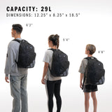 adidas Midway School Backpack – Bookbag for Laptop Work Travel, 28L