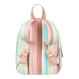 Roxy Women Always Core Backpack | Travel | Everyday Carry | Beach | Polyester | 8L Capacity - White Salty Stripe
