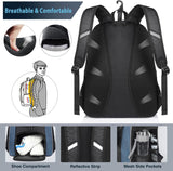 MATEIN Baseball Bag for Adults, Lightweight Baseball Backpack with Shoes Compartment for Men, Large Capacity Softball Bag Gifts with Fence Hook Hold 4 Tee Ball Bats, TBall Gear, Helmet