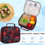 DIGOBAY Boys Backpack for School, 3PCS Cool Luminous Gamer Backpack for Boys with Lunch Box Pencil Case, Kids Backpacks Bookbag for Teen Boy Elementary Middle High School with USB Charging Port