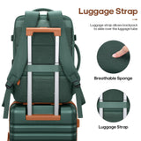 UKEIN Luggage Sets 3 Piece, Carry On Luggage 20In With Spinner Wheels,PC Hardside Suitcase Set with TSA Lock,Durable Carry On Suitcase With Travel Backpack for Men (Green, 3 piece set (20inch))