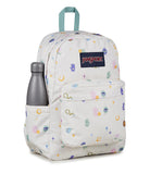 JanSport SuperBreak Plus Backpack with Padded 15-inch Laptop Sleeve and Integrated Bottle Pocket - Spacious and Durable Daypack for Work and Travel - Surreal Mirage Coconut