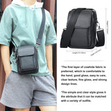 Augus 100% Genuine Leather Small Messenger Bag for Men - Crossbody Shoulder Sling Travel Daypack with Magnetic Buckle, Unisex Design for Daily Commute & Travel