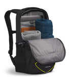 The North Face Jester Everyday Laptop Backpack, TNF Black Light Heather/Sulphur Spring Green, One Size