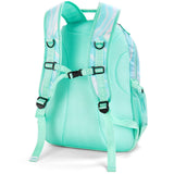Choco Mocha Teal Backpack for Teen Girls, Travel School Backpack for Girls Middle School Large Bookbag 18 Inch, Green