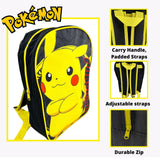 Pokemon Po Basic Bp Backpacks Black One Size, Multicoloured, One Size, Multicoloured, One Size