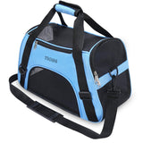 YLONG Airline Approved Pet Carrier,Soft-Sided Pet Travel Carrier for Cats Dogs Puppy Comfort Portable Foldable Pet Bag
