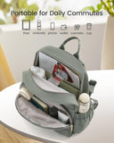 LOVEVOOK Small Backpack Purse for Women, Mini Puffer Backpack with Anti-theft Pocket, Lightweight Quilted Casual Daypack for Daily Work & Travel