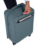 Away Softside Bigger Carry-On Suitcase, 23 Inch Expandable High-Strength Nylon Luggage With Spinner Wheels, Meets Requirements for Most Major Airlines, Coast Blue