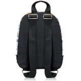 Disney Cats and Dogs Mini Backpack - 10" Exclusive Woven Small Backpack with Front Pocket | Adjusts to Fit Women, Teens, Girls, Kids