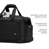 Travelpro Altitude Day-to-Day Duffel 26L, Water Resistant, Work, Business, Men and Women, Jet Black