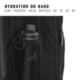 adidas Primetime Large Backpack for women and men, big bag with laptop sleeve