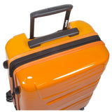 Dejuno Lumos New Generation Hardside Expandable Spinner Luggage, Orange, 3-Piece Set