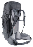 Deuter Futura Air Trek 50 + 10L Hiking Backpack - Black-Graphite