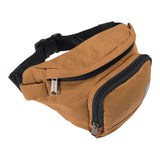 Carhartt Adjustable Waist Pack, Durable, Water Resistant Hip Pack, Classic Waist Pack (Carhartt Brown)