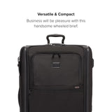 TUMI - Alpha Worldwide Trip Expandable 4-Wheeled Packing Case - Extra Large Design with Zip Expansion Checked Bag - Black