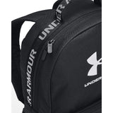 Under Armour Unisex-Adult Loudon Backpack, (001) Black/Black/White, One Size Fits Most