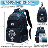 Bluboon Kids Backpack Boys Camo Bookbag Teens Elementary School Bag Daypack Travel Back Pack Middle school
